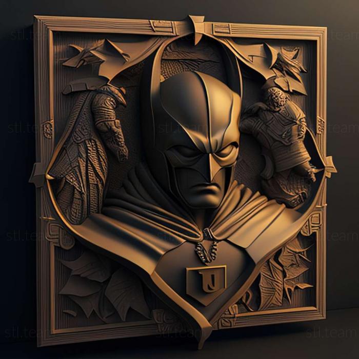 3D model Gotham Knights game (STL)